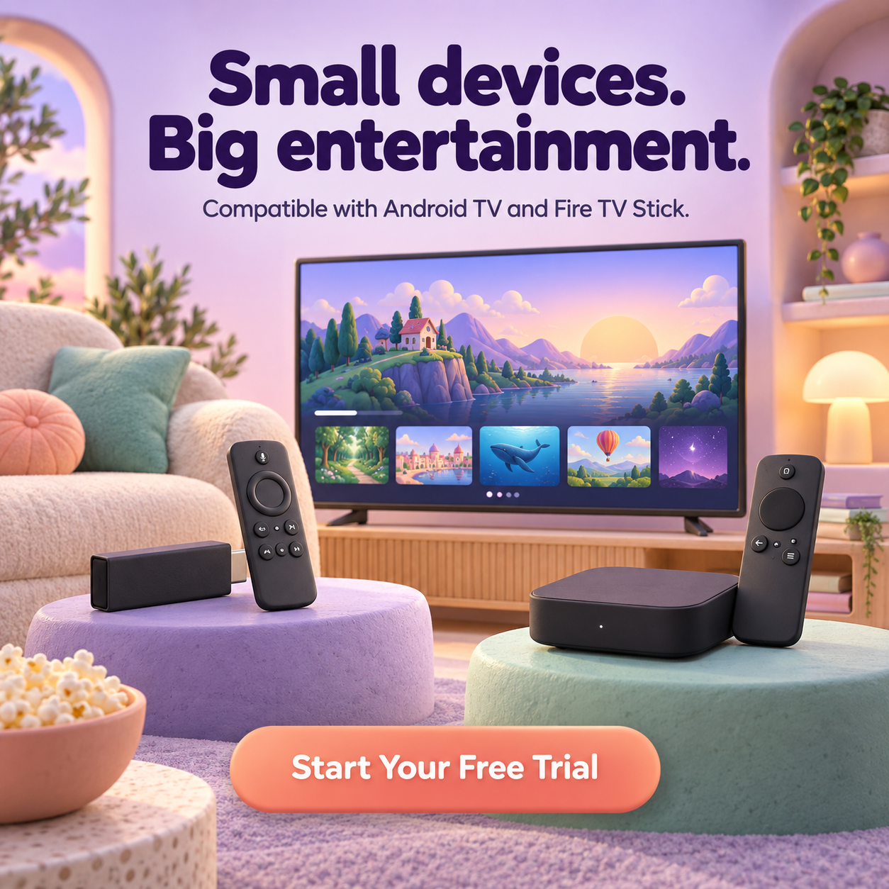 Apple TV & Chromecast